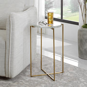 Uttermost Star-crossed Glass Accent Table - ALCOVE LIGHTING