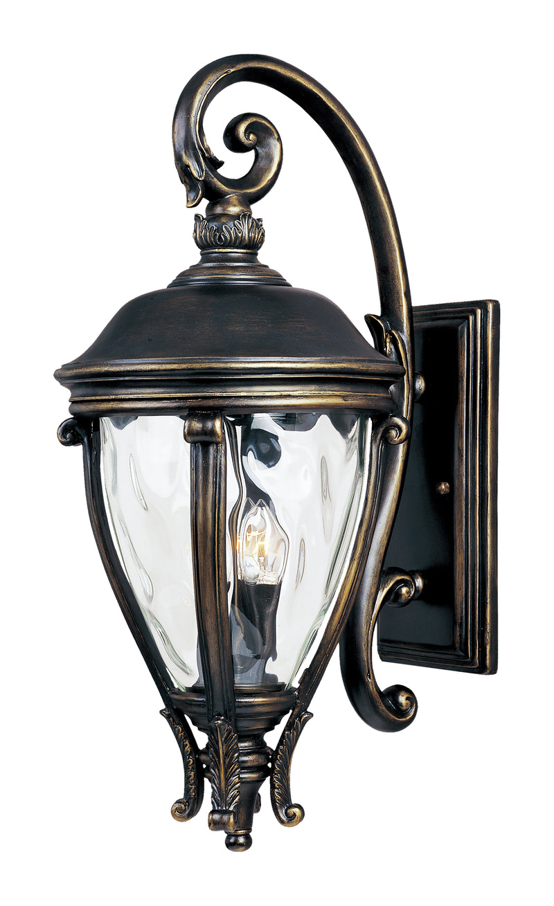 Maxim 41426WGGO Camden VX 3 Light Outdoor Wall Lantern | Golden Bronze