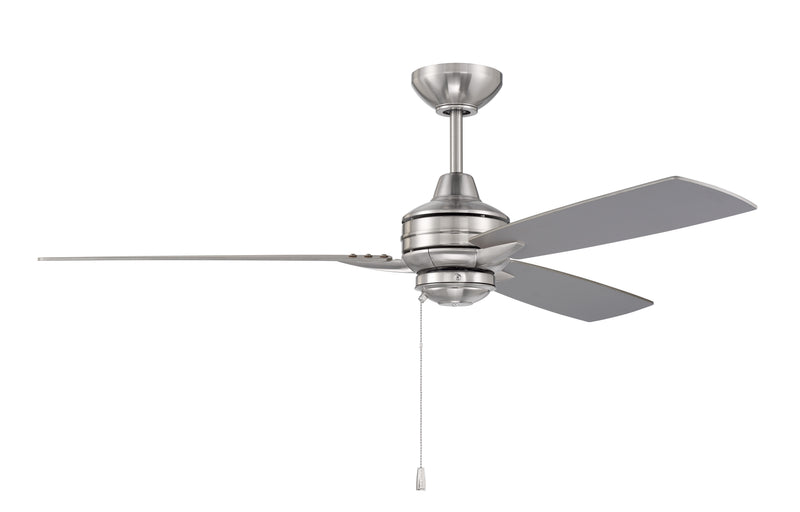Craftmade MOT52BNK3 Moto Ceiling Fan -Brushed Polished Nickel