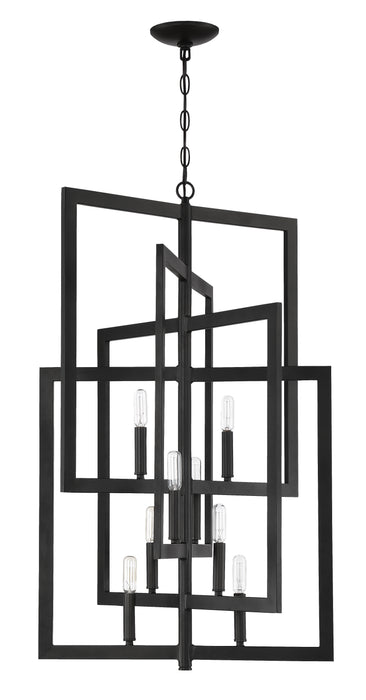 Craftmade 44938-ESP Portrait 8 Light Foyer -Espresso