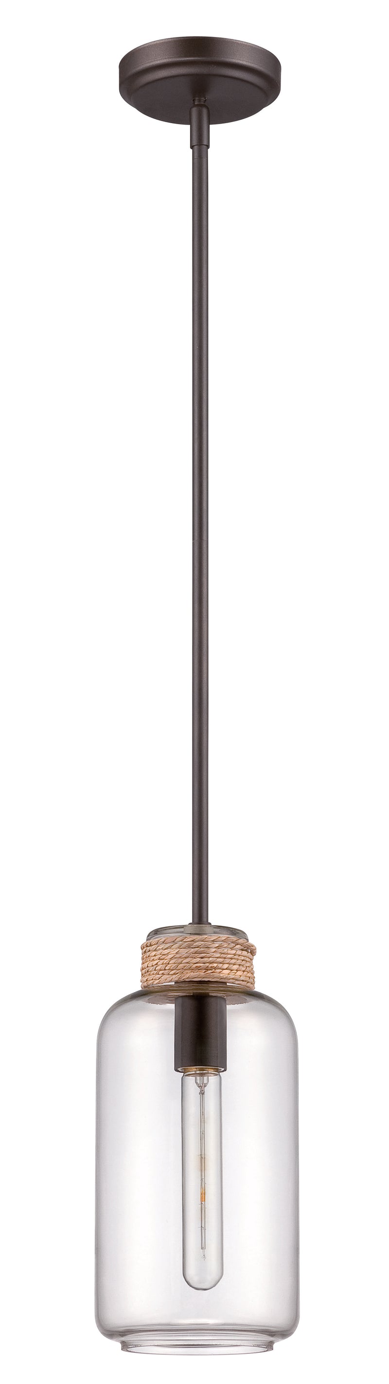 Craftmade P435ESP1 1 Light Mini Pendant -Espresso