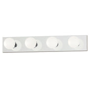 Maxim 4454PC Essentials 4 Light Bath Vanity Strip Light | Polished Chrome