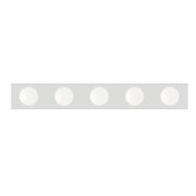 Maxim 4455PC Essentials 5 Light Bath Vanity Strip Light | Polished Chrome
