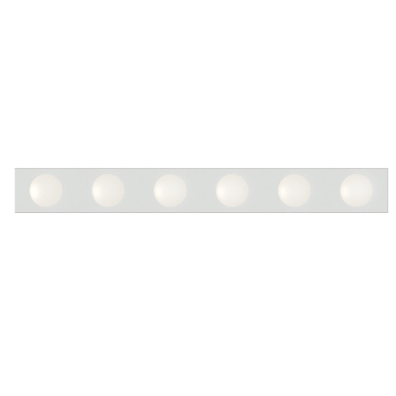 Maxim 4456PC Essentials 6 Light Bath Vanity Strip Light | Polished Chrome