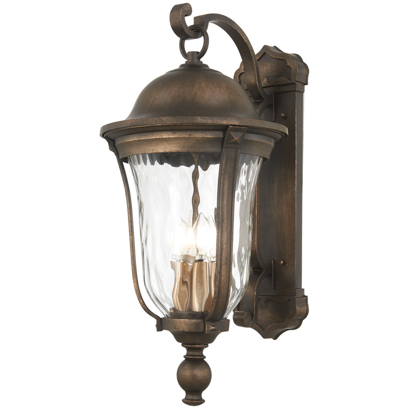 Minka Lavery Great Outdoors Havenwood 4 Light Outdoor Wall Mount-Tauira Bronze