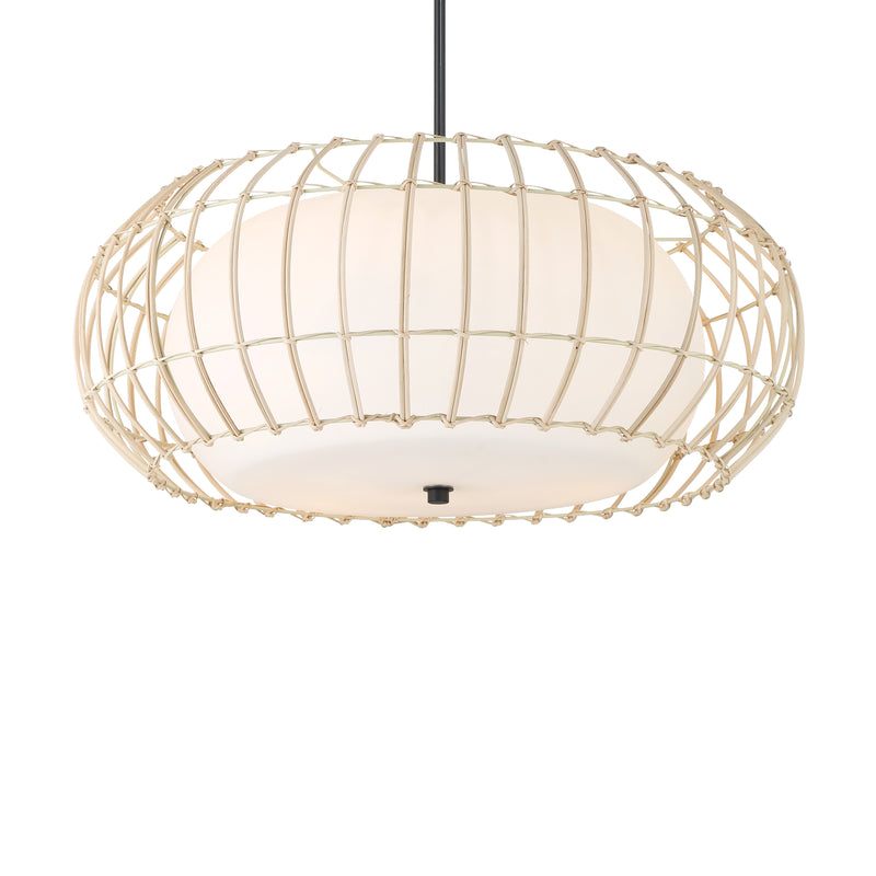 Minka Lavery Watermill 4 Light Pendant-Coal