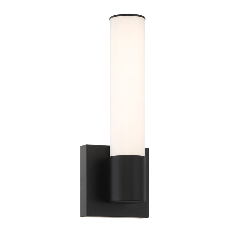 Minka Lavery Vantage LED Round Wall Sconce-Coal