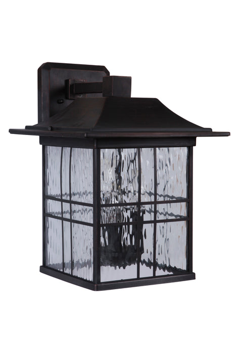 Craftmade Z7824-ABZ Dorset 3 Light Large Outdoor Wall Lantern -Aged Bronze Brushed