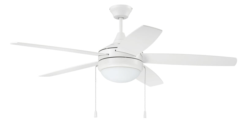 Craftmade EPHA52W5 Phaze Energy Star 5 LED Ceiling Fan -White