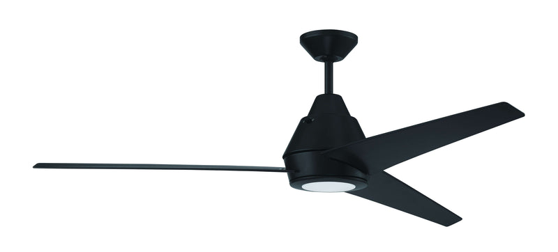 Craftmade ACA56FB3 Acadian Outdoor LED Ceiling Fan -Flat Black