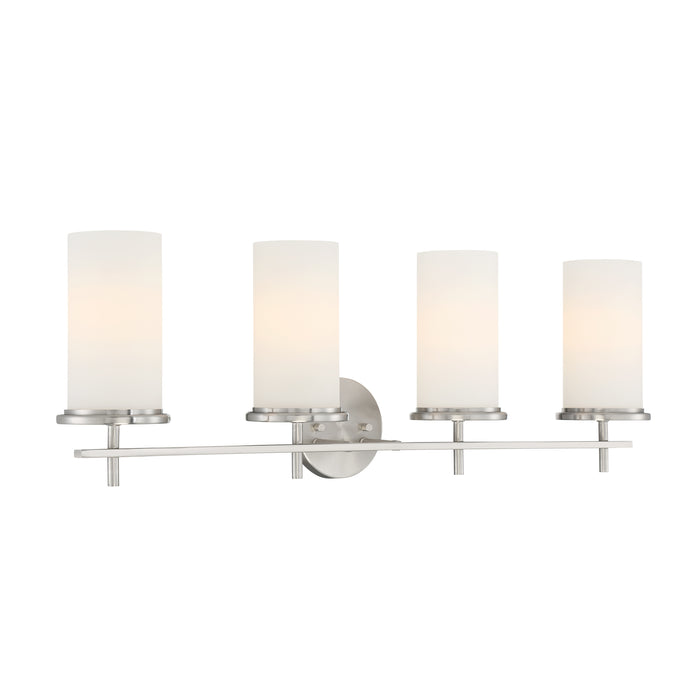 Minka Lavery Haisley 4 Light Bathroom Vanity Light-Brushed Nickel