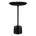 Orsten Dark Brown Oxidized Accent Table (13 in. W x 23 in. H)