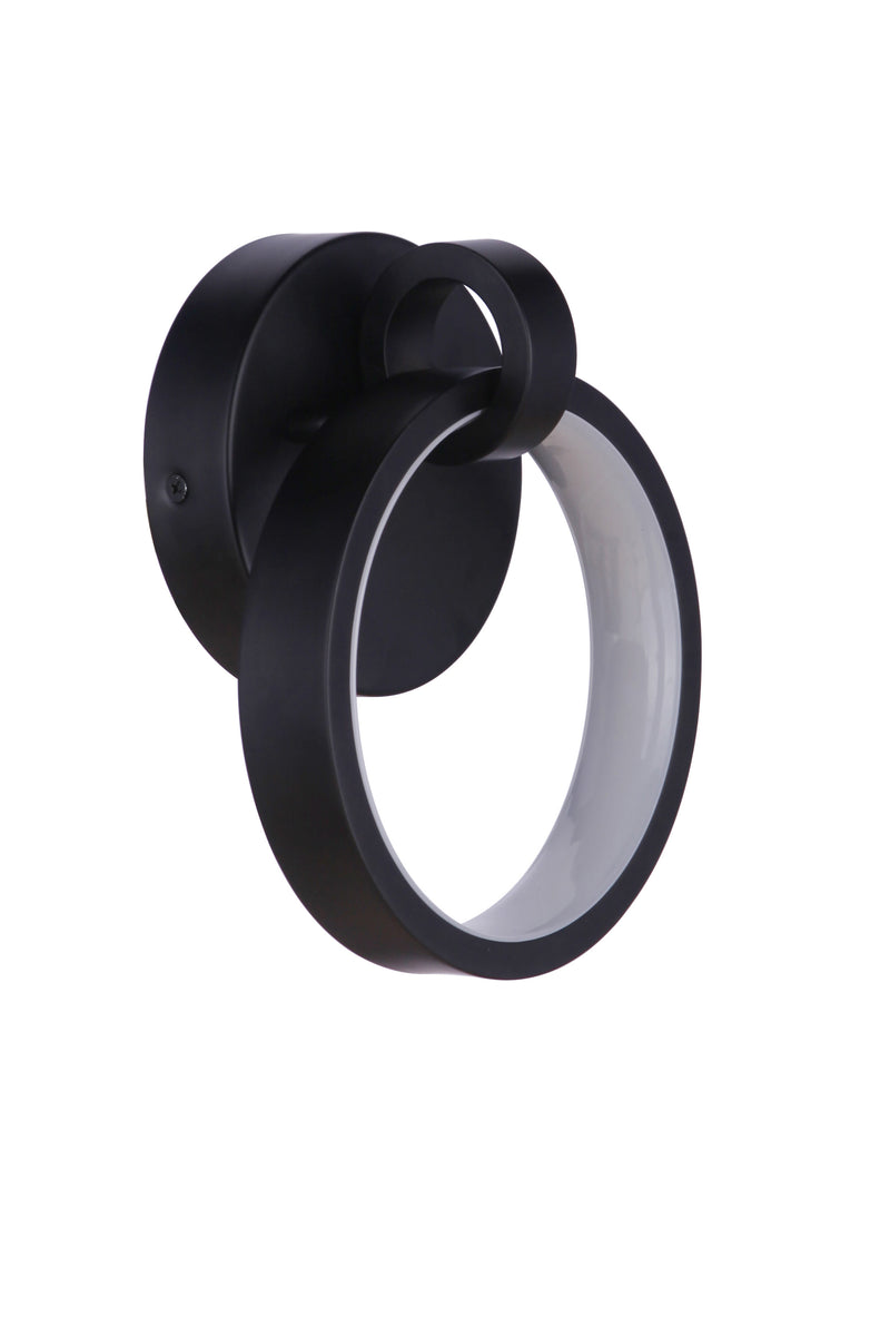 Craftmade 59301-FB-LED Context LED Wall Light Sconce -Flat Black