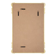 Glavora Antique Gold Mirror | Classic Ornate Rectangle Engineered Wood Frame Bathroom Vanity Mirror Mounted Vertical or Horizontal (24 in. W x 36 in. H x 1 in. D)