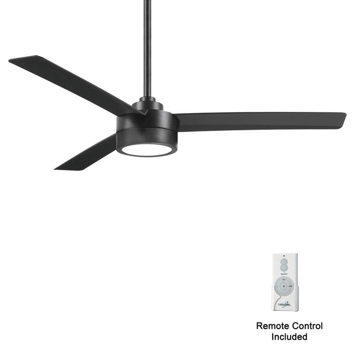 Minka Aire Roto LED 52" Coal Ceiling Fan with Remote Control