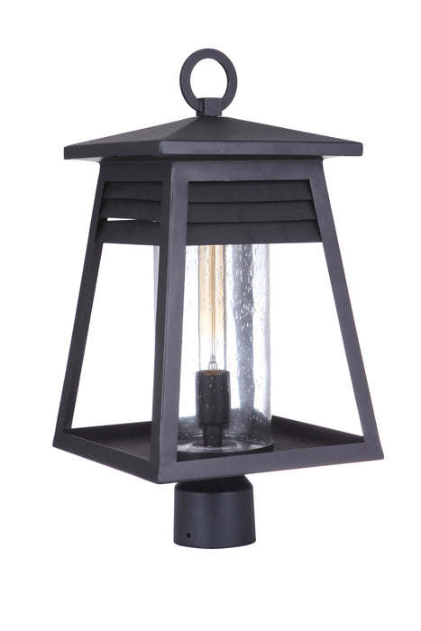 Craftmade ZA2725-TB Becca 1 Light Large Outdoor Post Mount -Texture Black