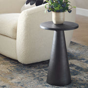 Anvik Dark Bronze Accent Table (13 in. W x 20 in. H)