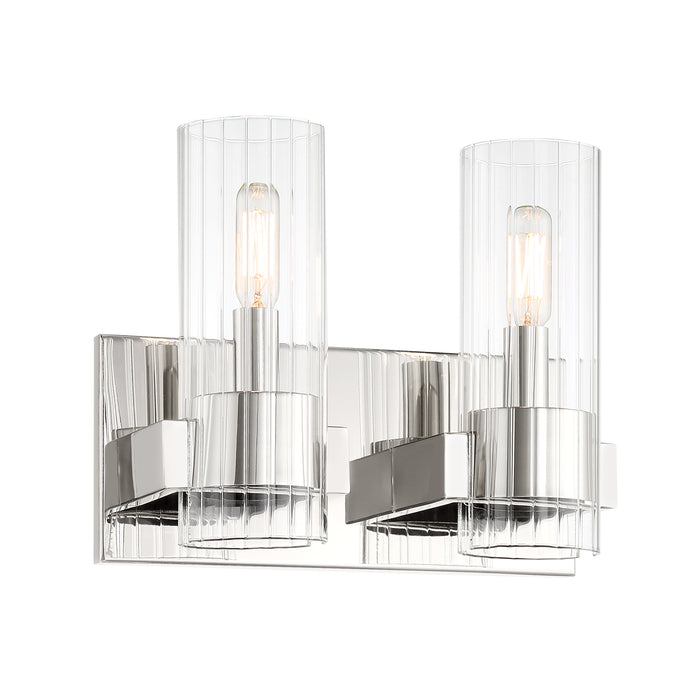 Minka Lavery Vernon Place 2 Light Bathroom Vanity Light-Chrome