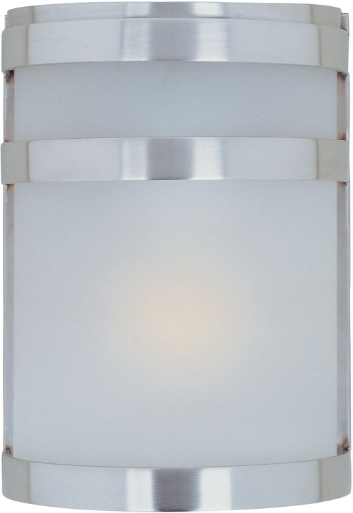 Maxim 5000FTSST Arc 1 Light Outdoor Wall Sconce | Stainless Steel