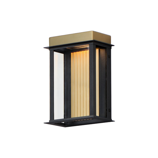 Maxim 50752BKGLD Rincon Small LED Outdoor Sconce | Black / Gold