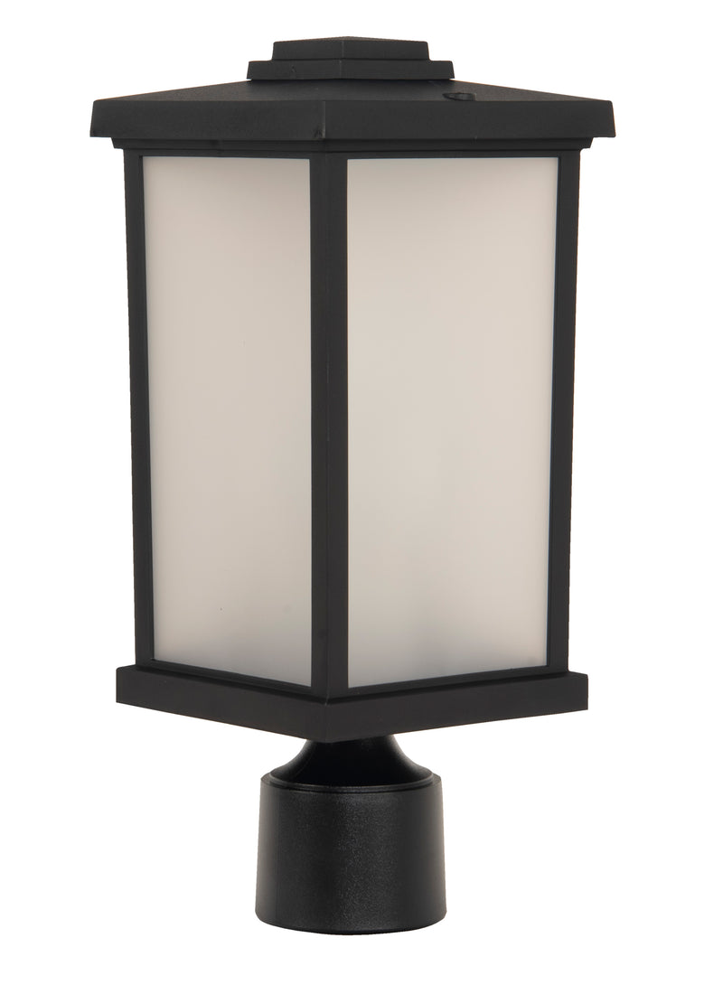 Craftmade ZA2415-TB Resilience 1 Light Outdoor Post Mount -Textured Black