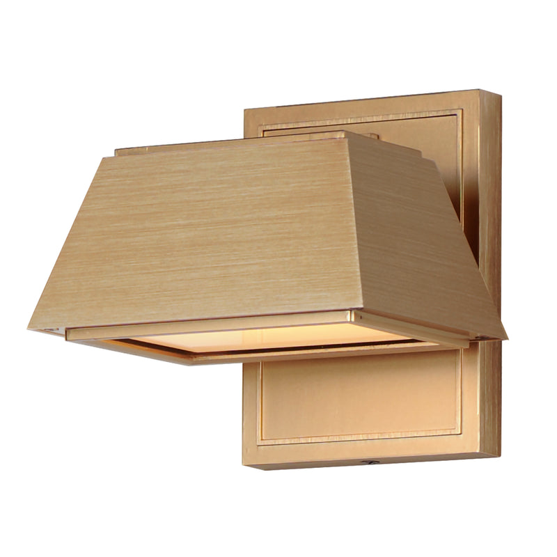 Maxim 52129AB Mansard LED Outdoor Sconce | Antique Brass