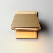 Maxim 52129AB Mansard LED Outdoor Sconce | Antique Brass