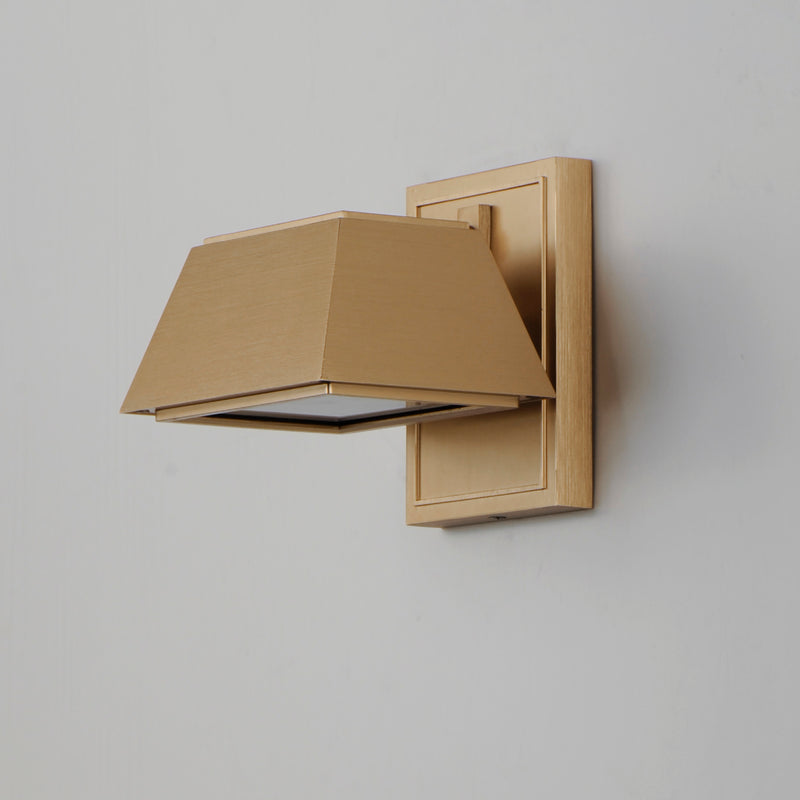 Maxim 52129AB Mansard LED Outdoor Sconce | Antique Brass