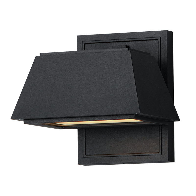 Maxim 52129BK Mansard LED Outdoor Sconce | Black