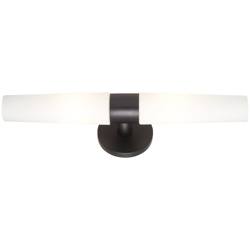 George Kovacs P5042-66A-L Saber 2 Light LED Wall Sconce -Matte Black