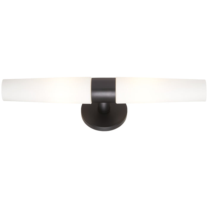 George Kovacs P5042-66A Saber 2 Light Wall Sconce -Coal