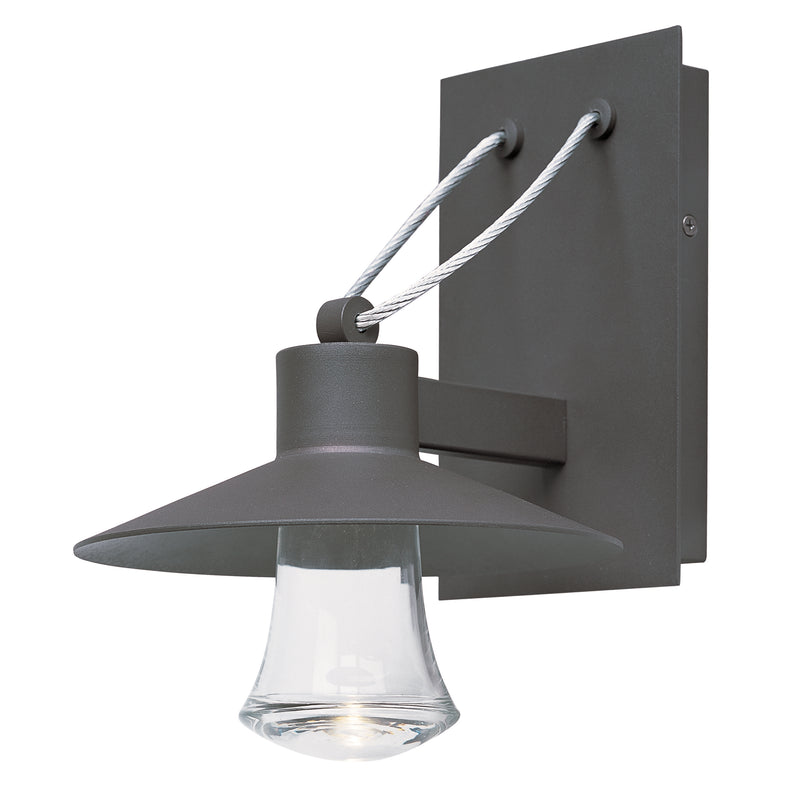 Maxim 54360CLABZ Civic Small LED Outdoor Wall Sconce | Architectural Bronze