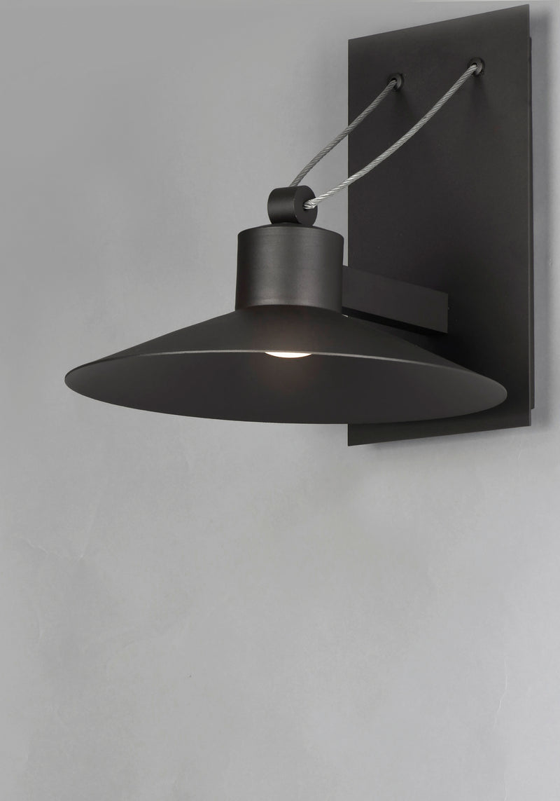 Maxim 54363FTABZ Civic Medium LED Outdoor Wall Sconce | Architectural Bronze