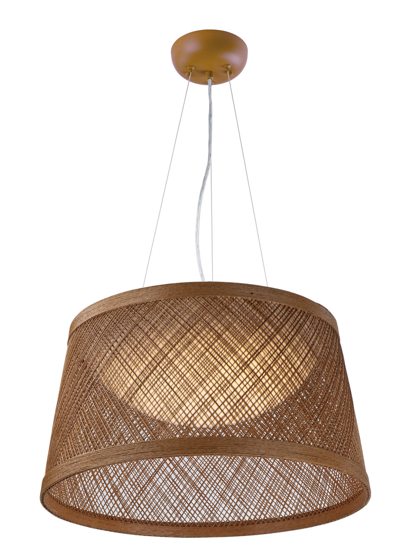 Maxim 54376NA Bahama 1 Light LED Pendant | Natural
