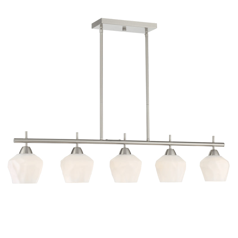 Minka Lavery Camrin 5 Light Island-Brushed Nickel