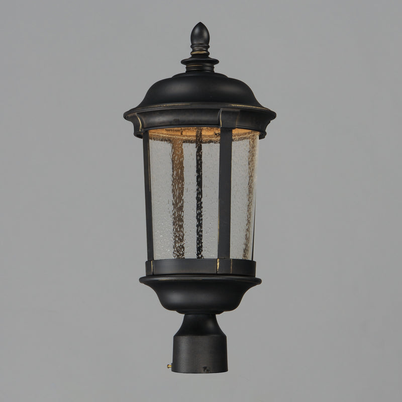 Maxim 55021CDBZ Dover LED Outdoor Post Lantern | Bronze