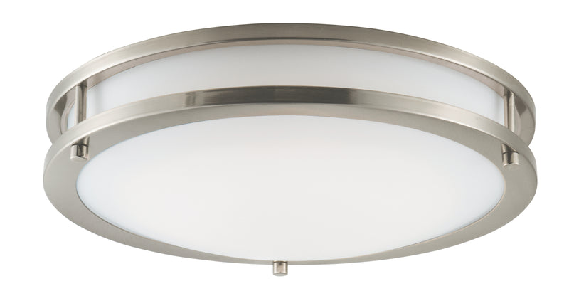 Maxim 55543WTSN Linear LED 14" LED Surface Mount | Satin Nickel
