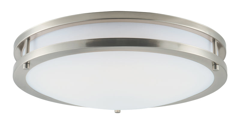 Maxim 55544WTSN Linear LED 16" LED Surface Mount | Satin Nickel