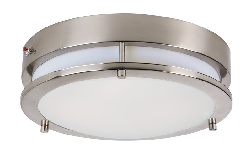 Maxim 55546WTSN Linear LED Surface Mount wEM Back Up | Satin Nickel