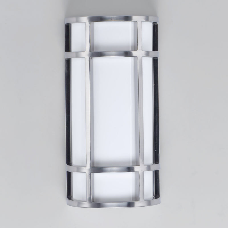 Maxim 55571WTSN Moon Ray 12" LED Outdoor Wall Sconce | Satin Nickel