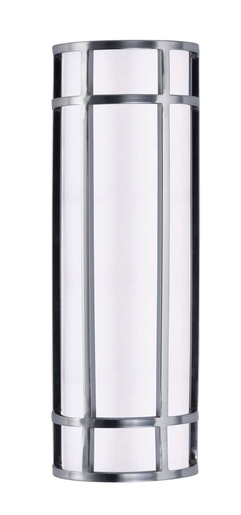 Maxim 55573WTSN Moon Ray 18" LED Outdoor Wall Sconce | Satin Nickel