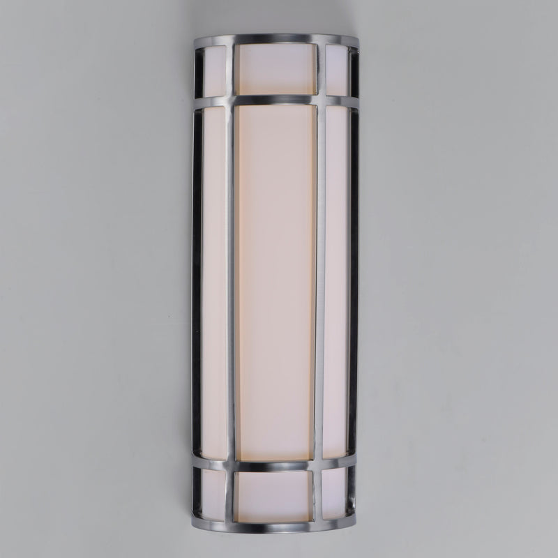 Maxim 55573WTSN Moon Ray 18" LED Outdoor Wall Sconce | Satin Nickel