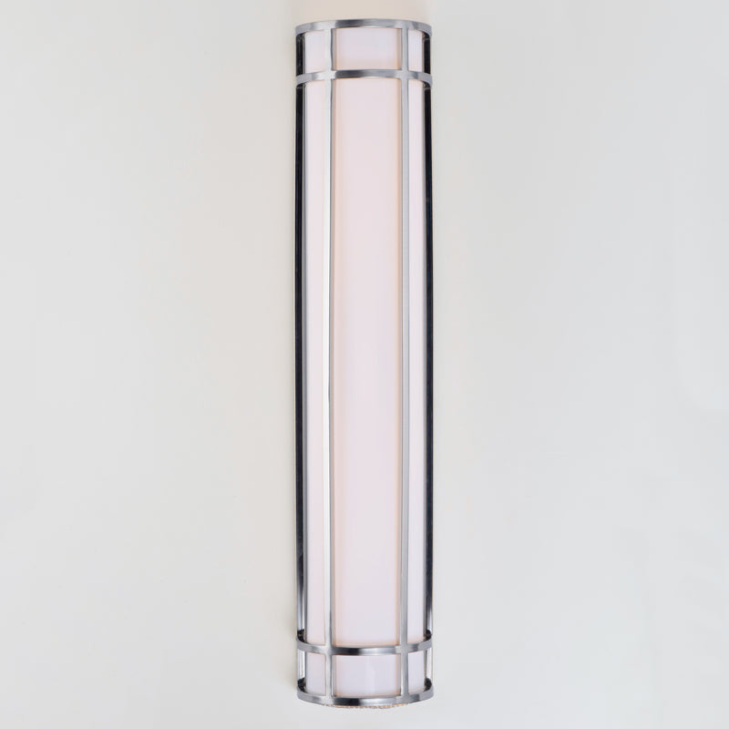 Maxim 55577WTSN Moon Ray 30" LED Outdoor Wall Sconce | Satin Nickel