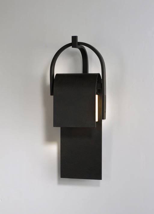 Maxim 55595RF Laredo LED Outdoor Sconce | Rustic Forge