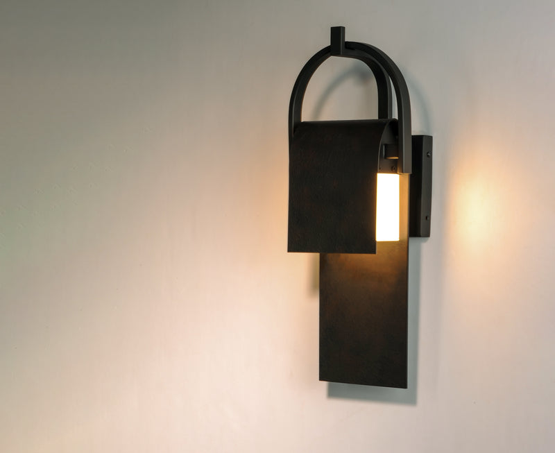 Maxim 55595RF Laredo LED Outdoor Sconce | Rustic Forge