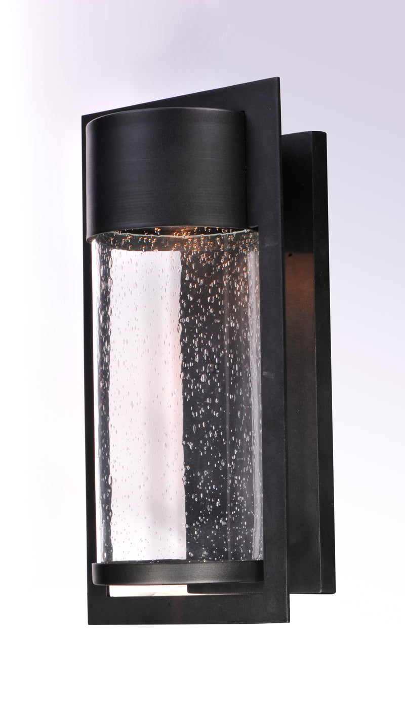 Maxim 55892BGBK Focus LED Outdoor Wall Sconce | Black