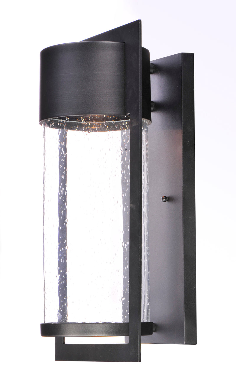 Maxim 55894BGBK Focus LED Outdoor Wall Sconce | Black