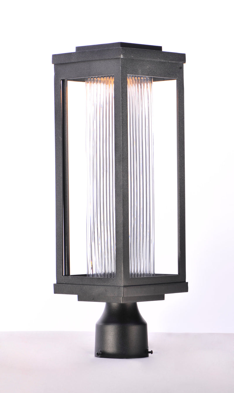 Maxim 55900CRBK Salon LED Outdoor Post/Pier Mount | Black