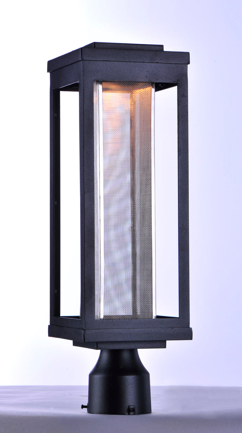 Maxim 55900MSCBK Salon LED Outdoor Post/Pier Mount | Black