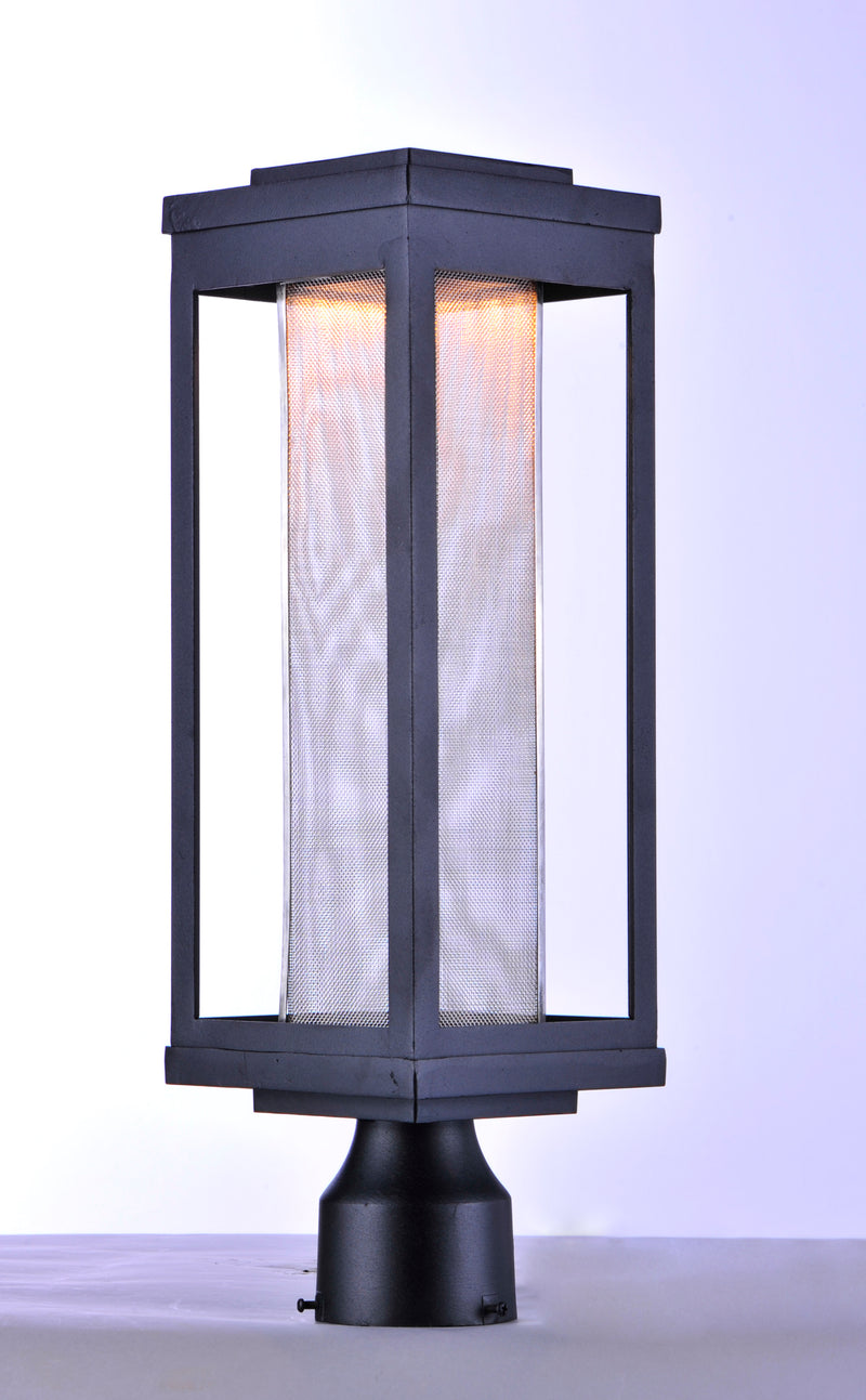 Maxim 55900MSCBK Salon LED Outdoor Post/Pier Mount | Black